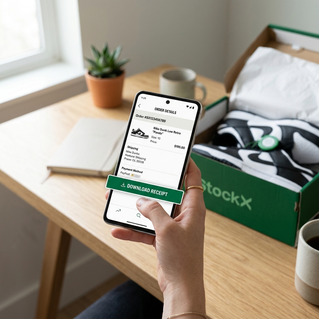 How to Get a StockX Receipt