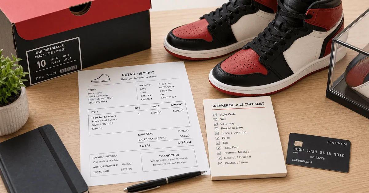 Jordan Receipt Template