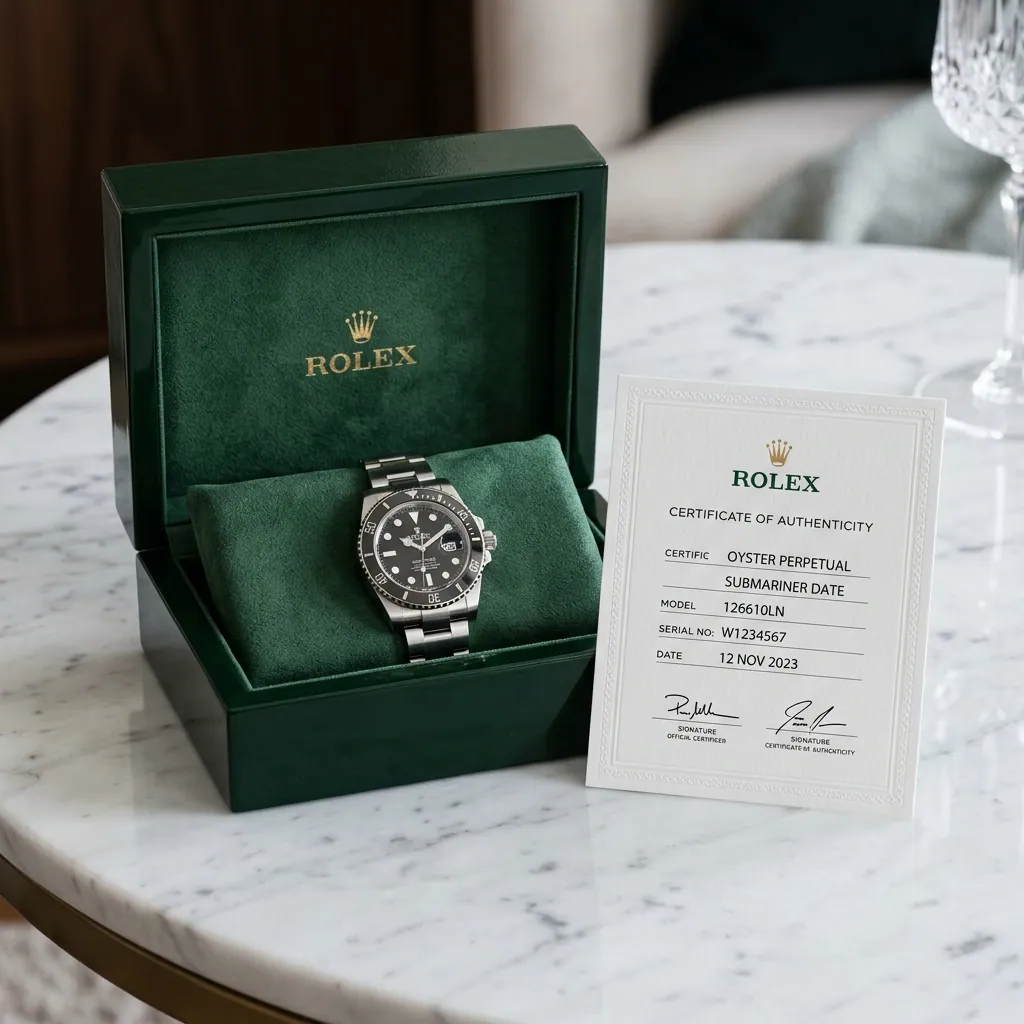 Lost Rolex Receipt