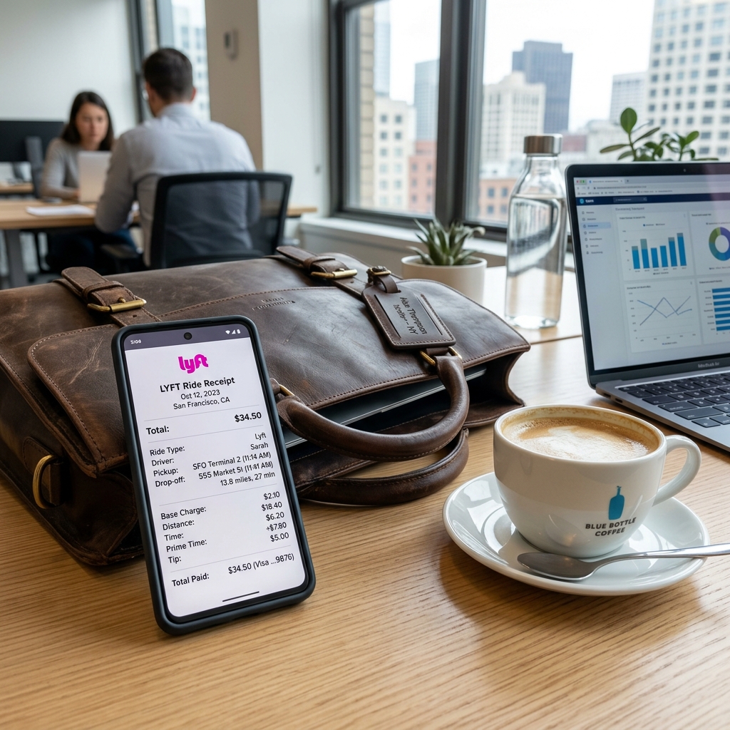 Lyft Receipt for Reimbursement